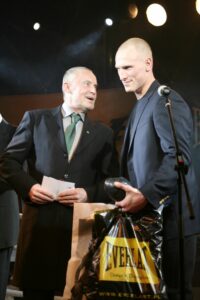 Daniel Olbrychski i Krzysztof DIABLO Włodarczyk